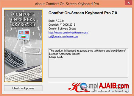 Comfort On-Screen Keyboard Pro 7