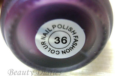 Bornprettystore Purple Color New Instant Cracking Nail Polish
