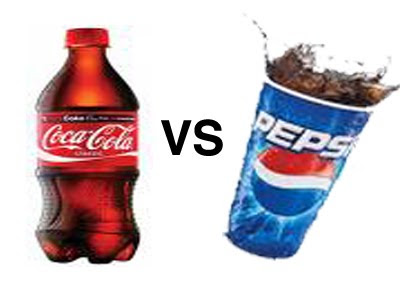 coke vs pepsi. COKE VS. PEPSI