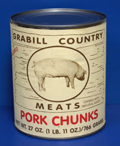 Canned pork