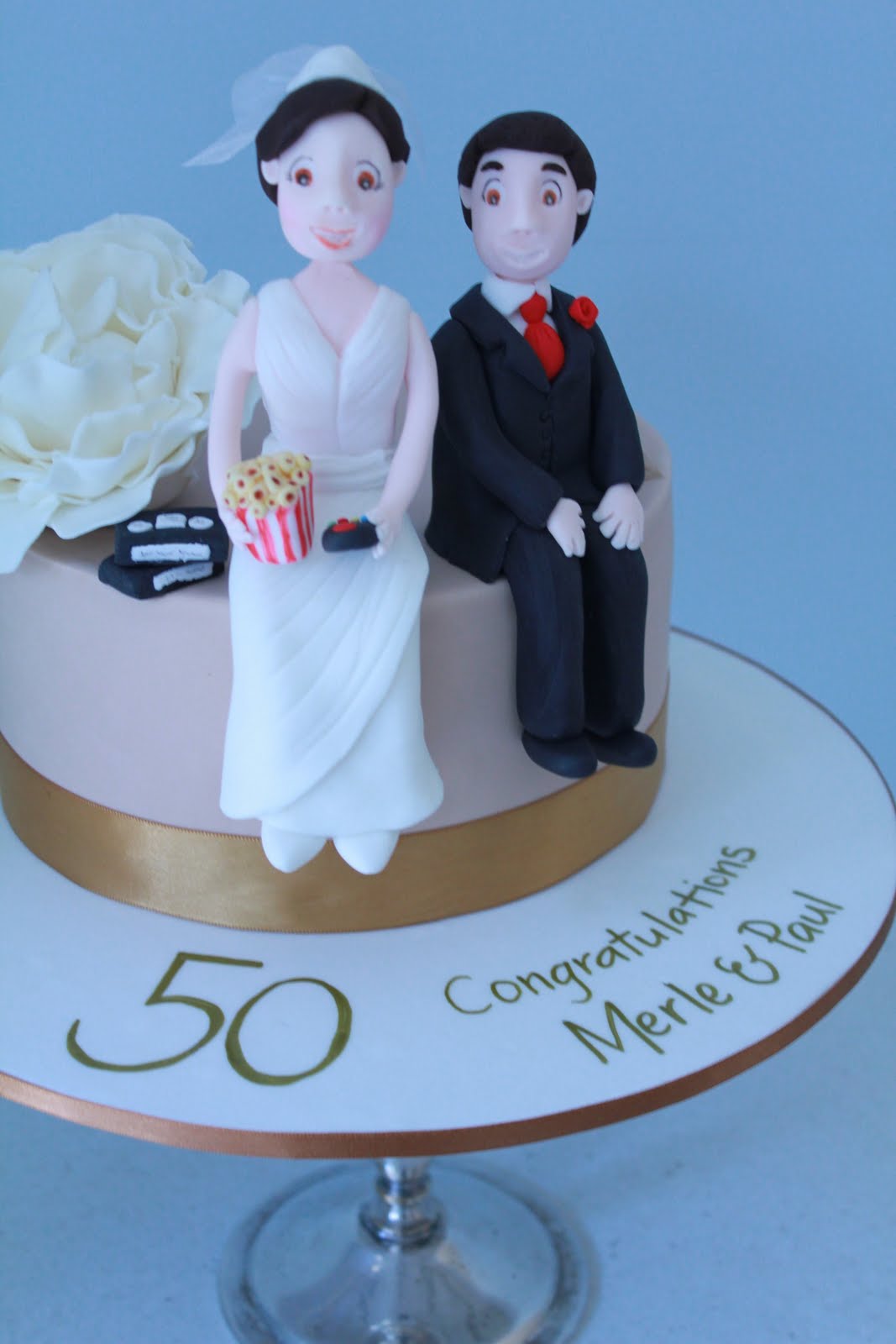 50th Wedding Anniversary Cake