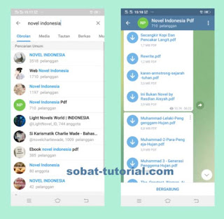 Cara Baca Manga di Telegram dan Menyimpannya