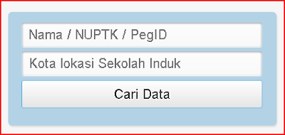 Selamat berjumpa sahabat GTK dimanapun berada Tutorial Mengecek NUPTK Guru Secara Online