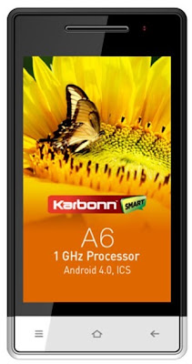 Karbonn A6 available online at Rs. 5,390