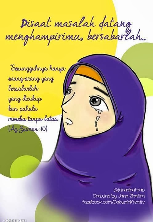 60+ Kartun Muslimah Menangis Berdoa