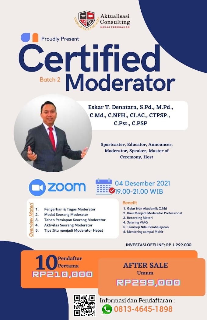 Certified Moderator (C.Md)