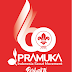 LOGO 60 TAHUN HARI PRAMUKA 14 AGUSTUS 2021 TEMA "BERBAKTI TANPA HENTI" 