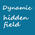 get value of dynamic hiddenfield