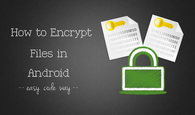 Encrypt files in Android