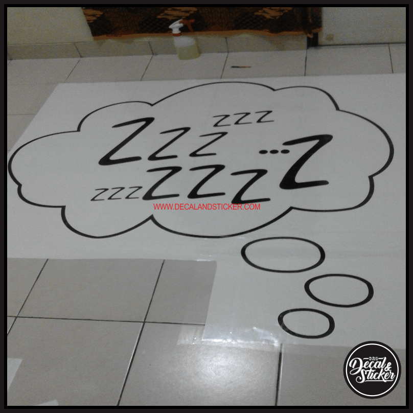 Wallsticker ZZZ  GALLERY DECAL AND STICKER