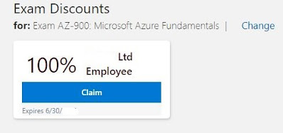 Microsoft Exam Voucher Claim