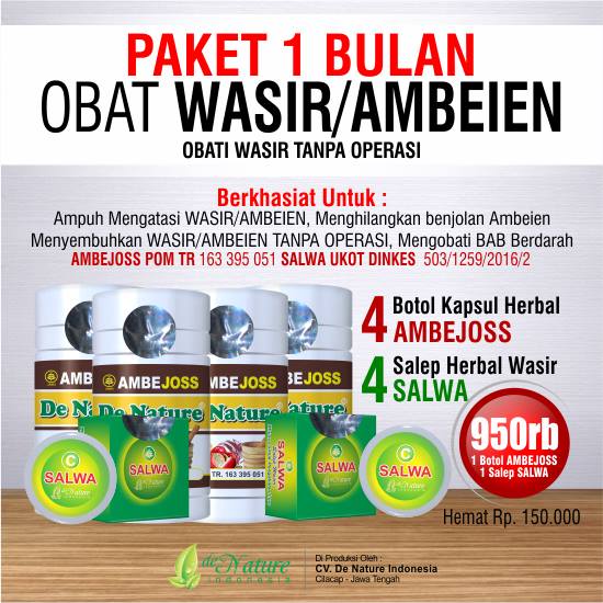 obat wasir suppositoria