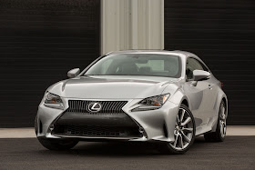 Front 3/4 view of 2015 Lexus RC350