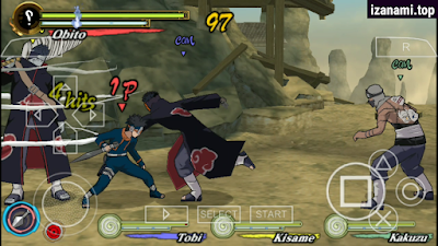 (Nouveau) Naruto Ultimate Ninja Heroes 3 MOD Ultimate Ninja 5 PPSSPP Android || Téléchargez-le sur izanami.top