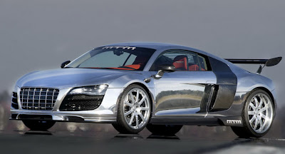 Audi R8 e-tron high powered sports car