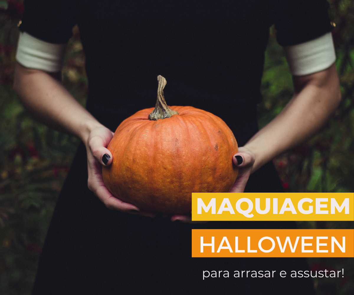 maquiagem para halloween