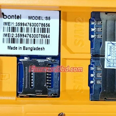 Bontel S5 Flash File SC6533G