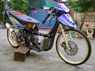 Modifikasi Yamaha Nouvo Drag