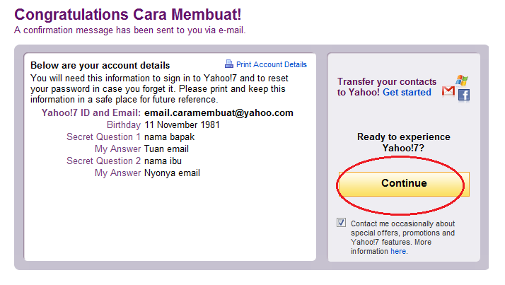 cara membuat email