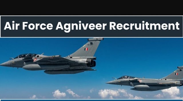 Air Force Agniveer Recruitment 1/2025 Notification Released | Notification Eligibility and Apply Online