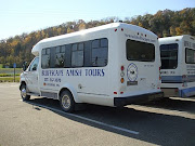 We are so excited to be driving our new Bluffscape Amish Tour bus! (bus new)