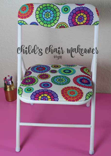 Children chair makeover