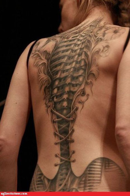 Spine Tattoos