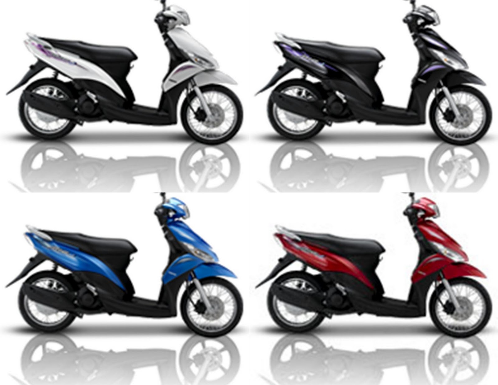 Koleksi Ide 60 Modifikasi Motor Mio M3 Hitam Terlengkap 