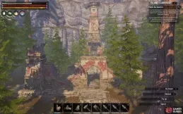 Ruína em Ilha de Siptah: SouthWatch Keep