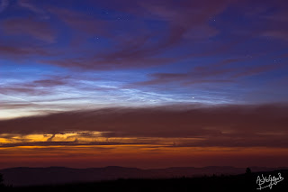 Noctilucent Clouds from France!