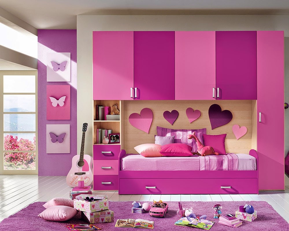 cream and purple bedroom ideas
