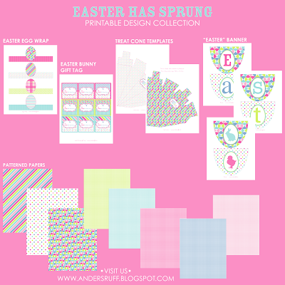  Easter has Sprung Printable Design Collection