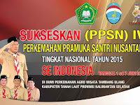 Perkemahan Pramuka Santri Nusantara (PPSN) IV Tahun 2015