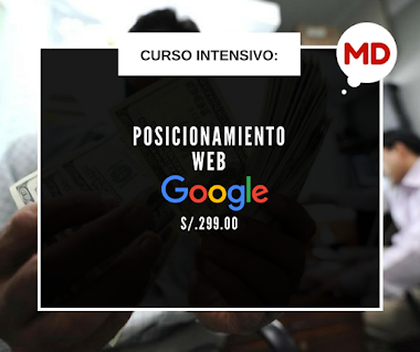 CURSO INTENSIVO POSICIONAMIENTO WEB 