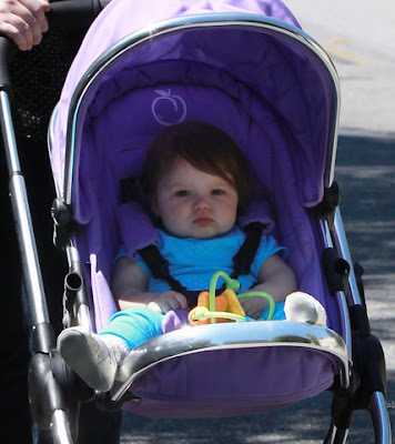 Harper Beckhammonths on Victoria And David Beckham S 9 Month Old Daughter Harper Enjoyed A