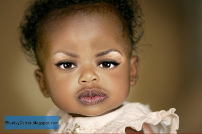 Funny pic of baby Blue Ivy