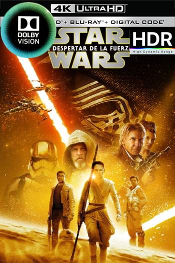 Star Wars: El despertar de la fuerza (2015)[4K Dolby Visión HDR][Lat-Cas-Ing][1fichier+Gofile]