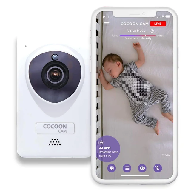 Cocoon Cam Plus Baby Monitor with Breathing Monitoring