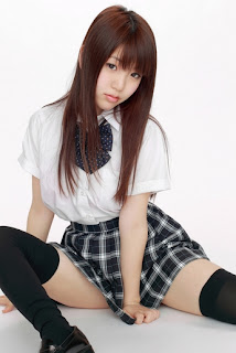 Mizuho Shiraishi Japanese Sexy Model Sexy Japan Student Uniform Part 1 Photo 8