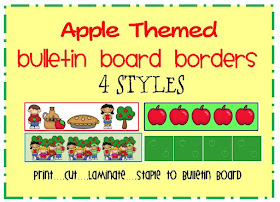 apple bulletin board borders 