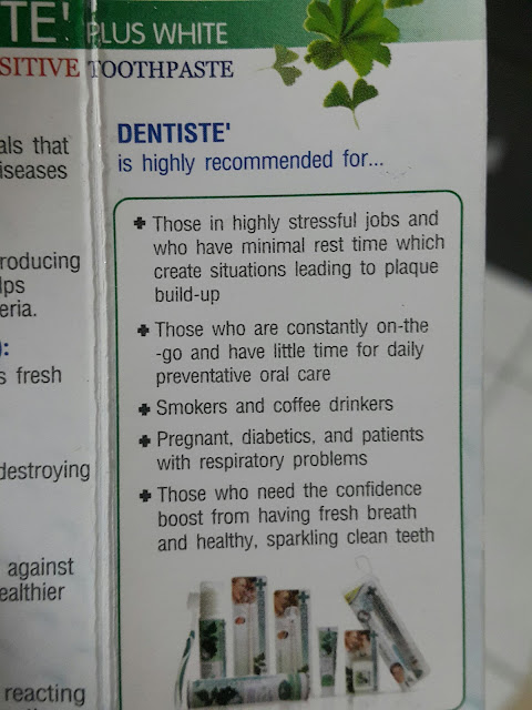 Cerita Yna: Hilangkan Bau Nafas dengan Ubat Gigi Dentiste'
