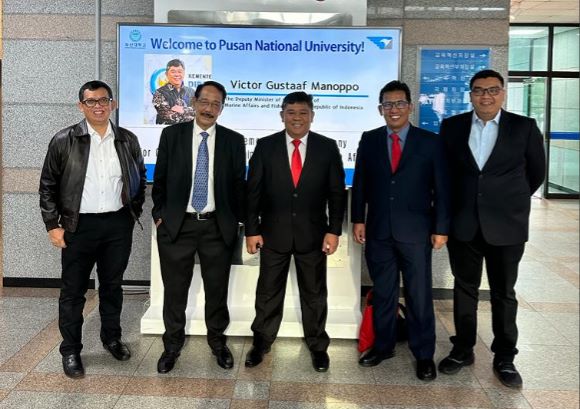 KKP Ajak Universitas Nasional Pusan  Kembangkan Teknologi Pengelolaan Sampah Ramah Lingkungan