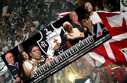 Erasmo Carlos participou no aniversário do Vasco da Gama