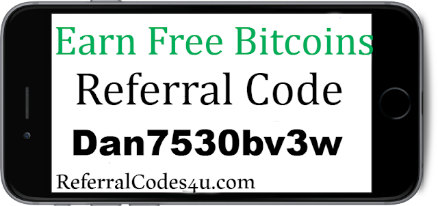 Earn Free Bitcoins App Reviews, Referral Code, Invite Code & Sign up Bonus 2024