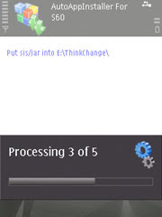 AutoSisInstaller for Nokia Series 60 3rd edition
