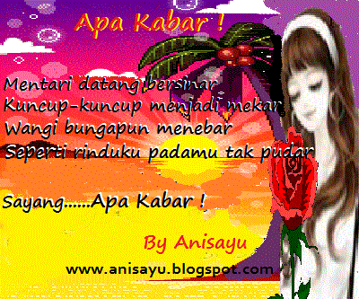 PUISI CINTA BY ANISAYU: Kumpulan Sms Puisi Pantun Apa 