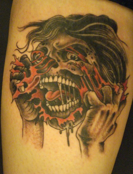 zombie tattoos. Zombie Tattoos