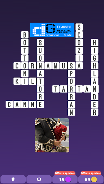 Soluzioni One Clue Crossword livello 13 schemi 12 (Cruciverba illustrato)  | Parole e foto