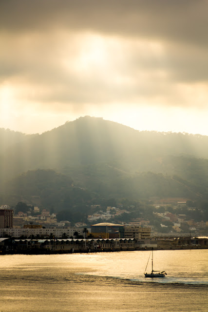 Entrando al puerto de Ceuta