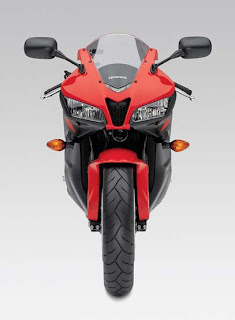 2011 Red/Black Honda CBR600RR Front View